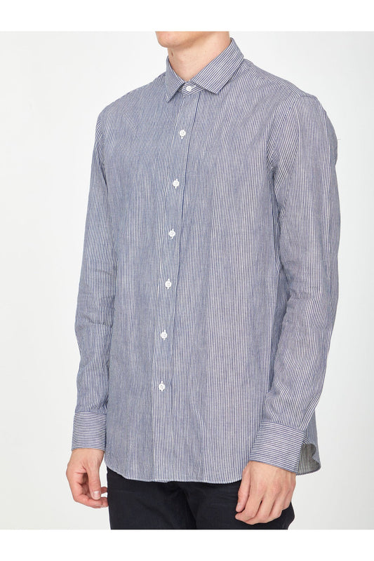 Striped cotton shirt