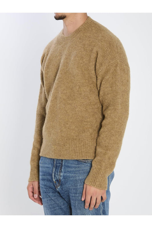 Sweater in alpaca and wool