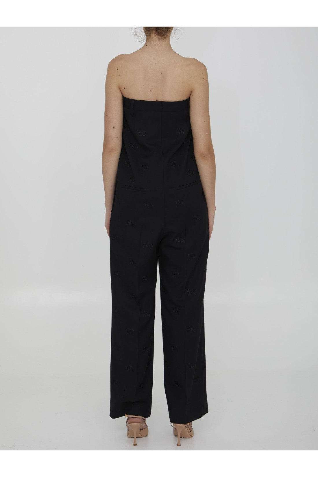 Tailored wool jumpsuit