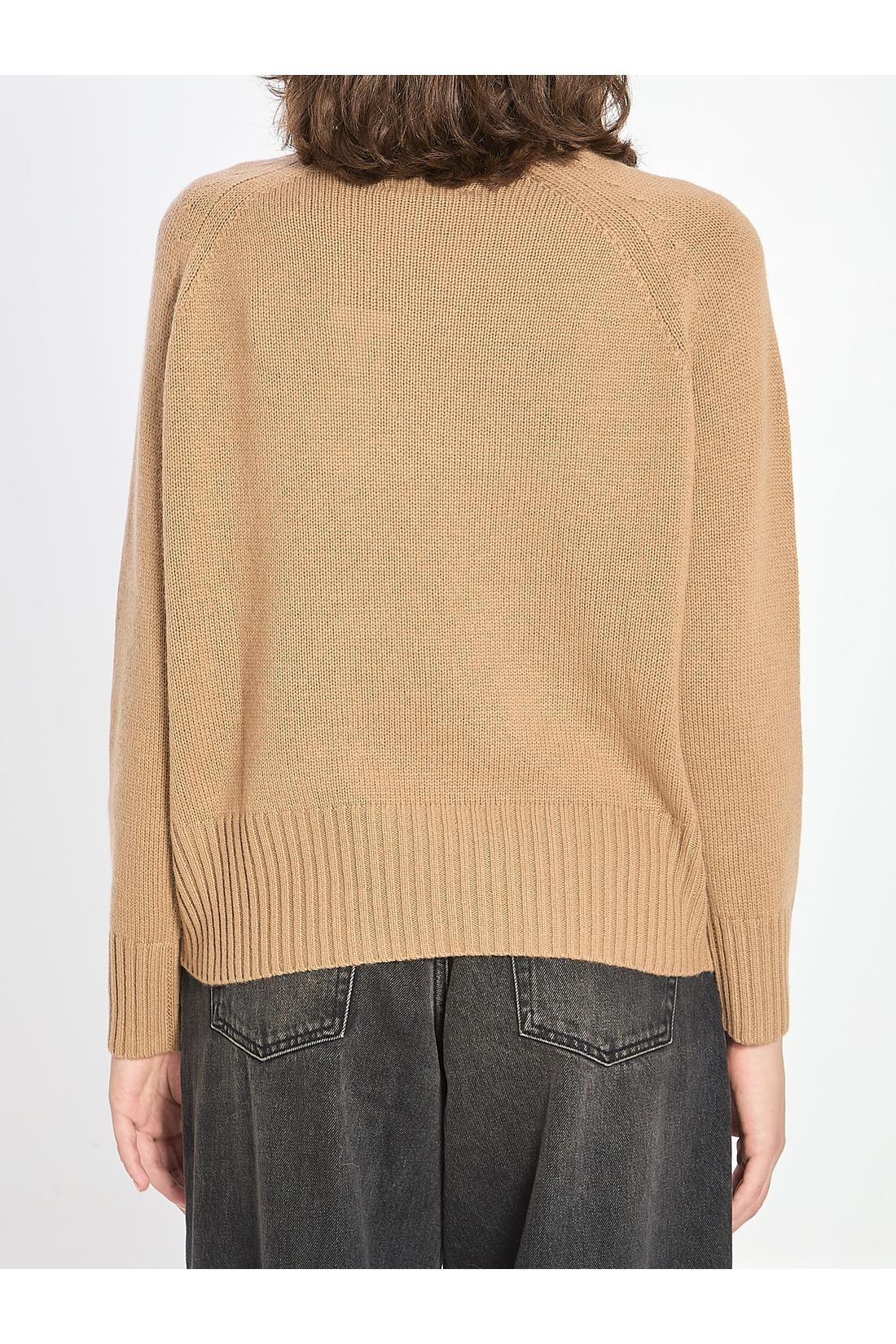 Turtleneck in wool and cashmere