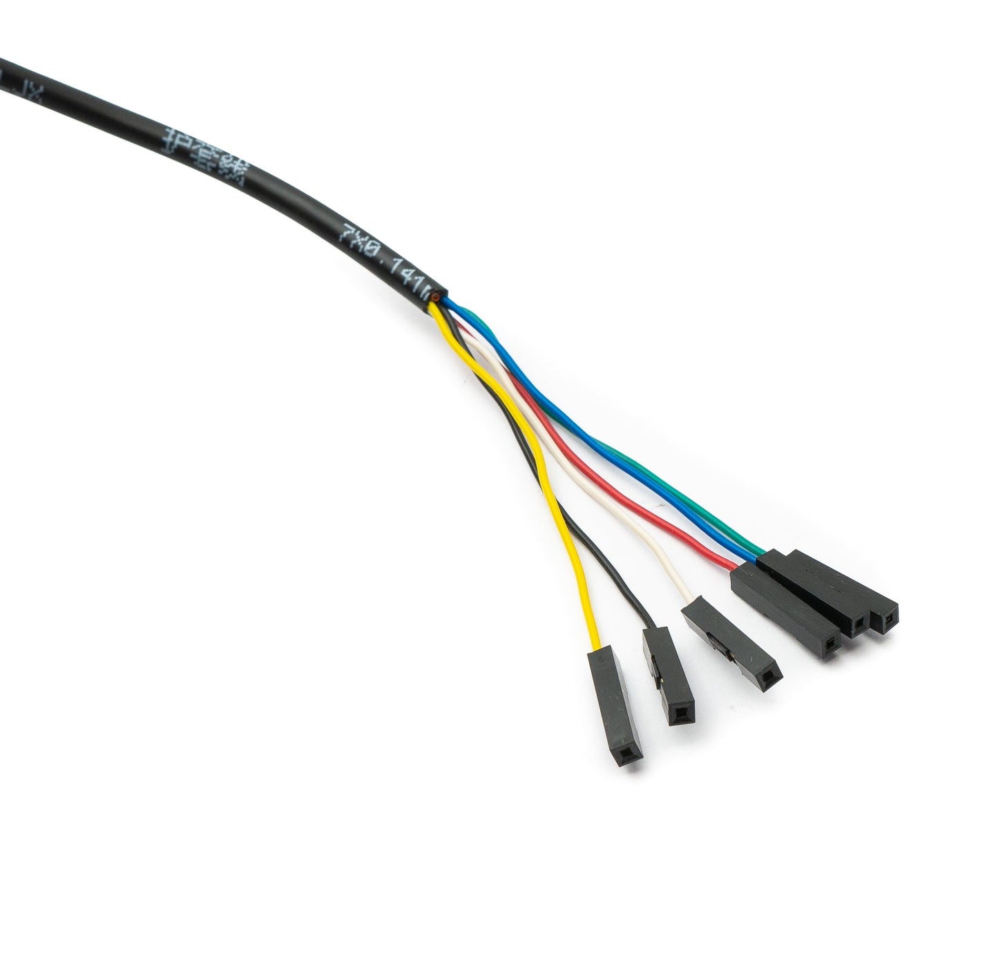 PCsensor USB 2.0 snúra 150 cm gerð A í 6 TTL DuPont tengitengi CH340 flís 3.3V / 5V