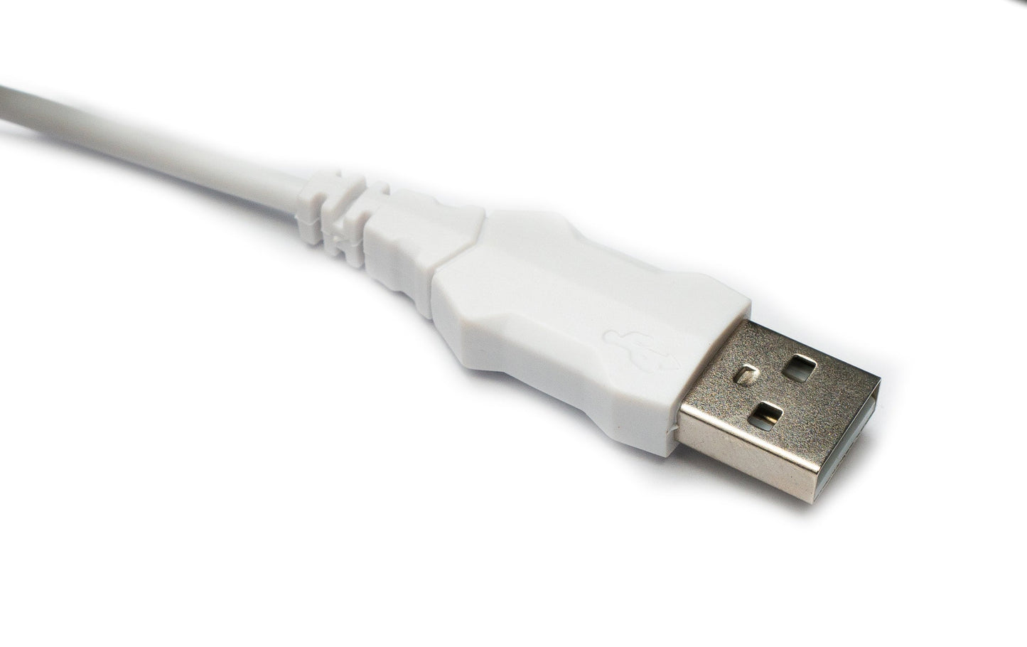 SYSTEM-S 23 takka USB 2.0 Tegund A vélrænt lyklaborð með hvítum LED ljósi, talnaborði