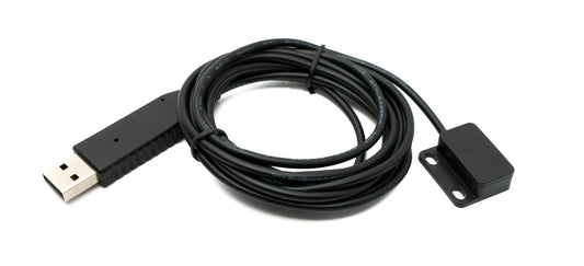 PCsensor USB 2.0 cable 2 m Type A male to magnetic HID MS23 switch in black