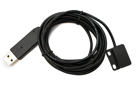 PCsensor USB 2.0 cable 2 m Type A male to magnetic HID MS23 switch in black