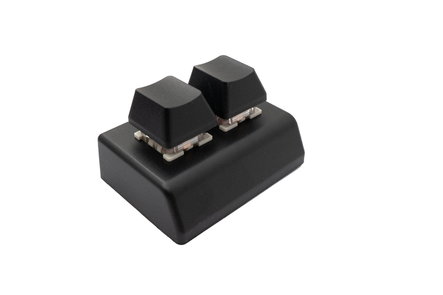 USB HID Mini Keypad 2 Tasten programmierbar mechanisch RGB LED PC Hotkeys Schwarz für osu!