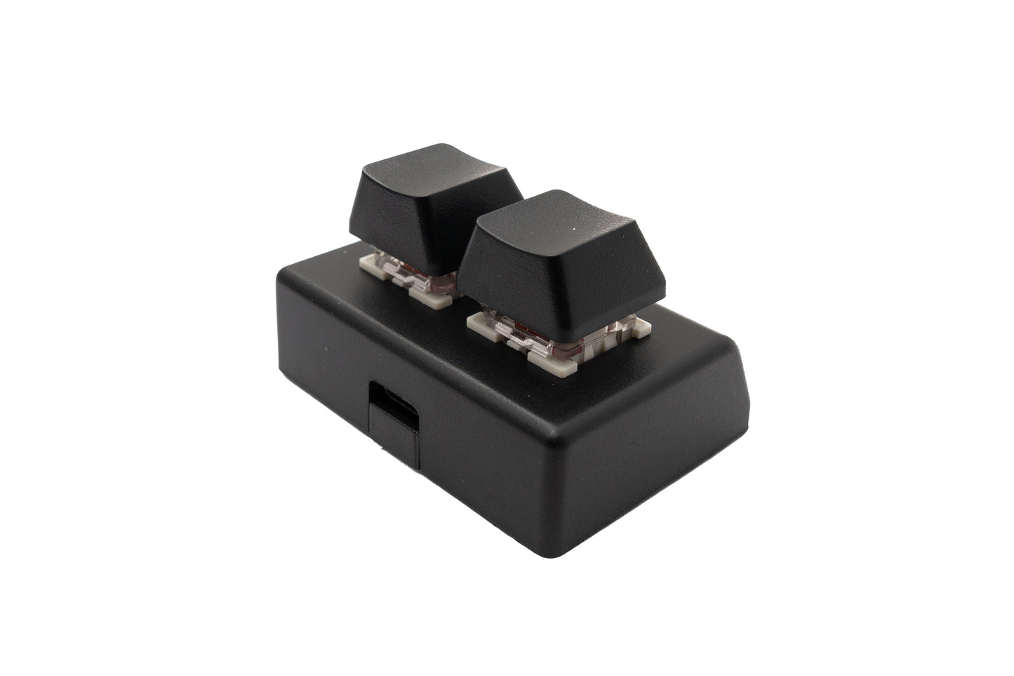 USB HID Mini Keypad 2 Tasten programmierbar mechanisch RGB LED PC Hotkeys Schwarz für osu!