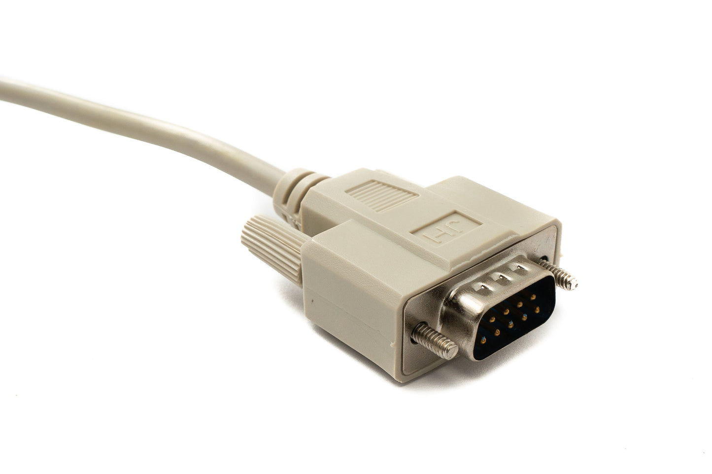 SYSTEM-S D Sub snúra 3 m 9 pinna karlkyns í karlkyns RS232 DB9 í gráu