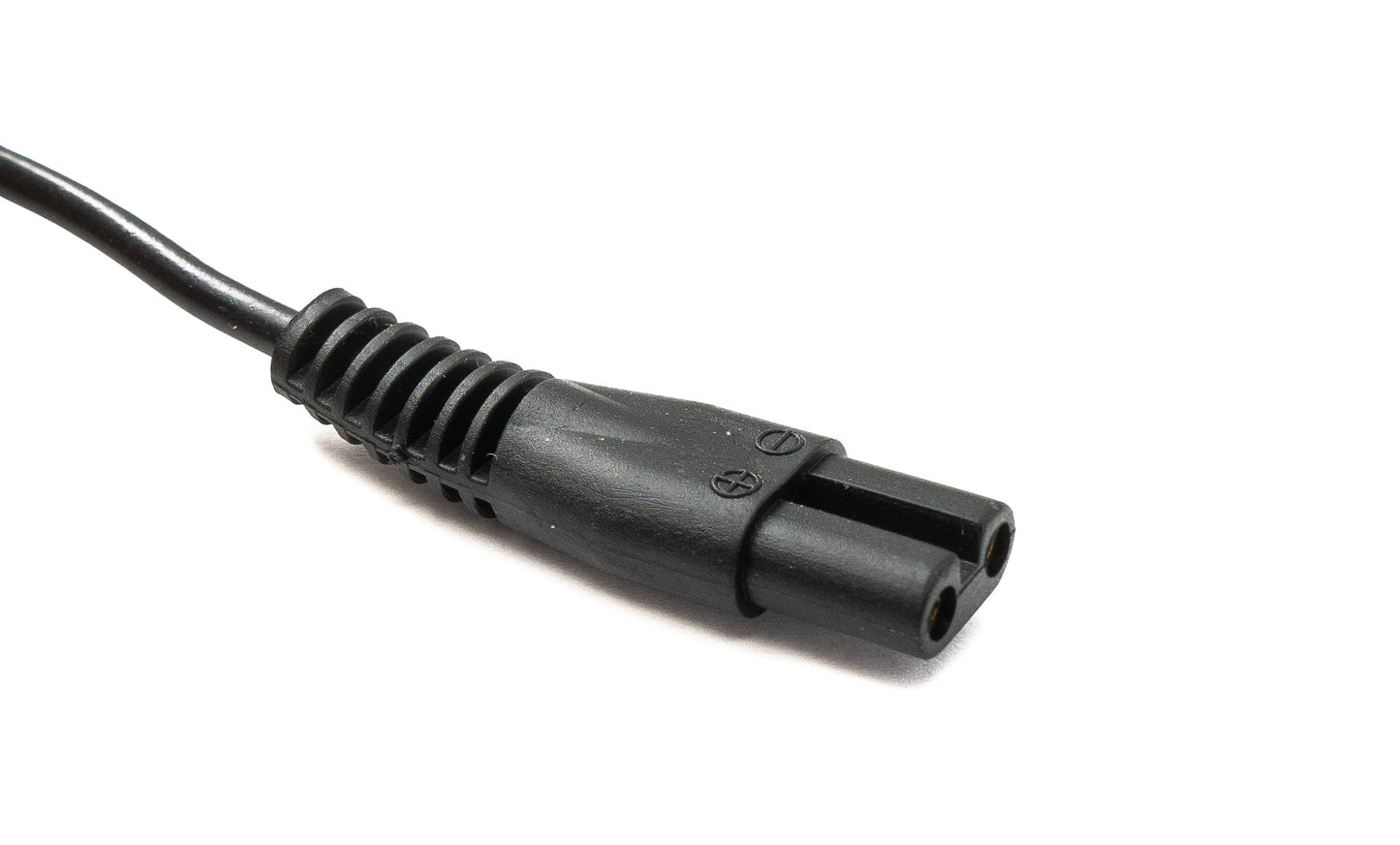 SYSTEM-S USB 2.0 snúra, 80 cm hleðslusnúra fyrir Philips rakvél, 5 V til 4.3 V, svört