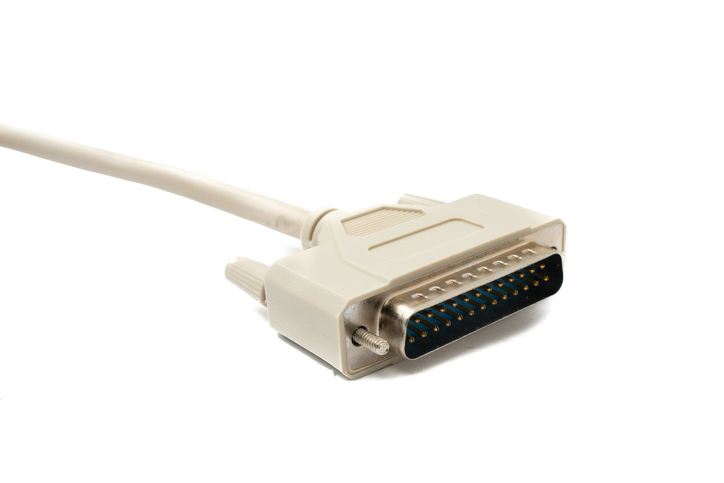 SYSTEM-S D-sub snúra 150 cm 25 pinna karlkyns í karlkyns RS530 í gráu