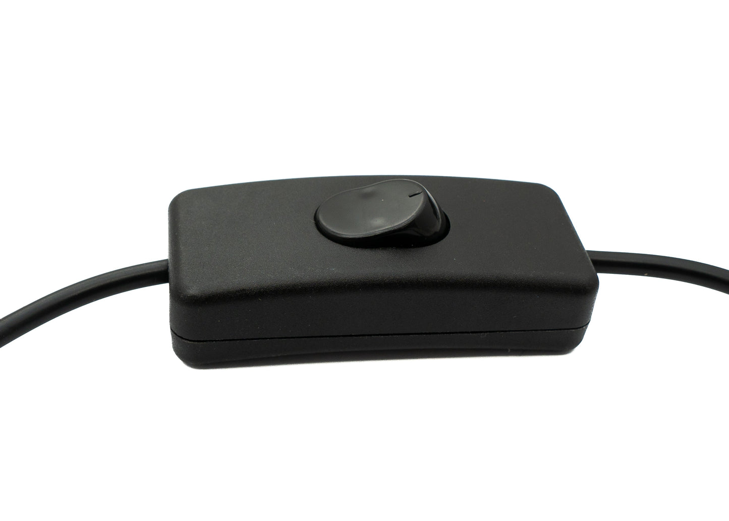 SYSTEM-S USB 2.0 snúra 100 cm af gerðinni A karlkyns í kvenkyns rofi með niðurhalla