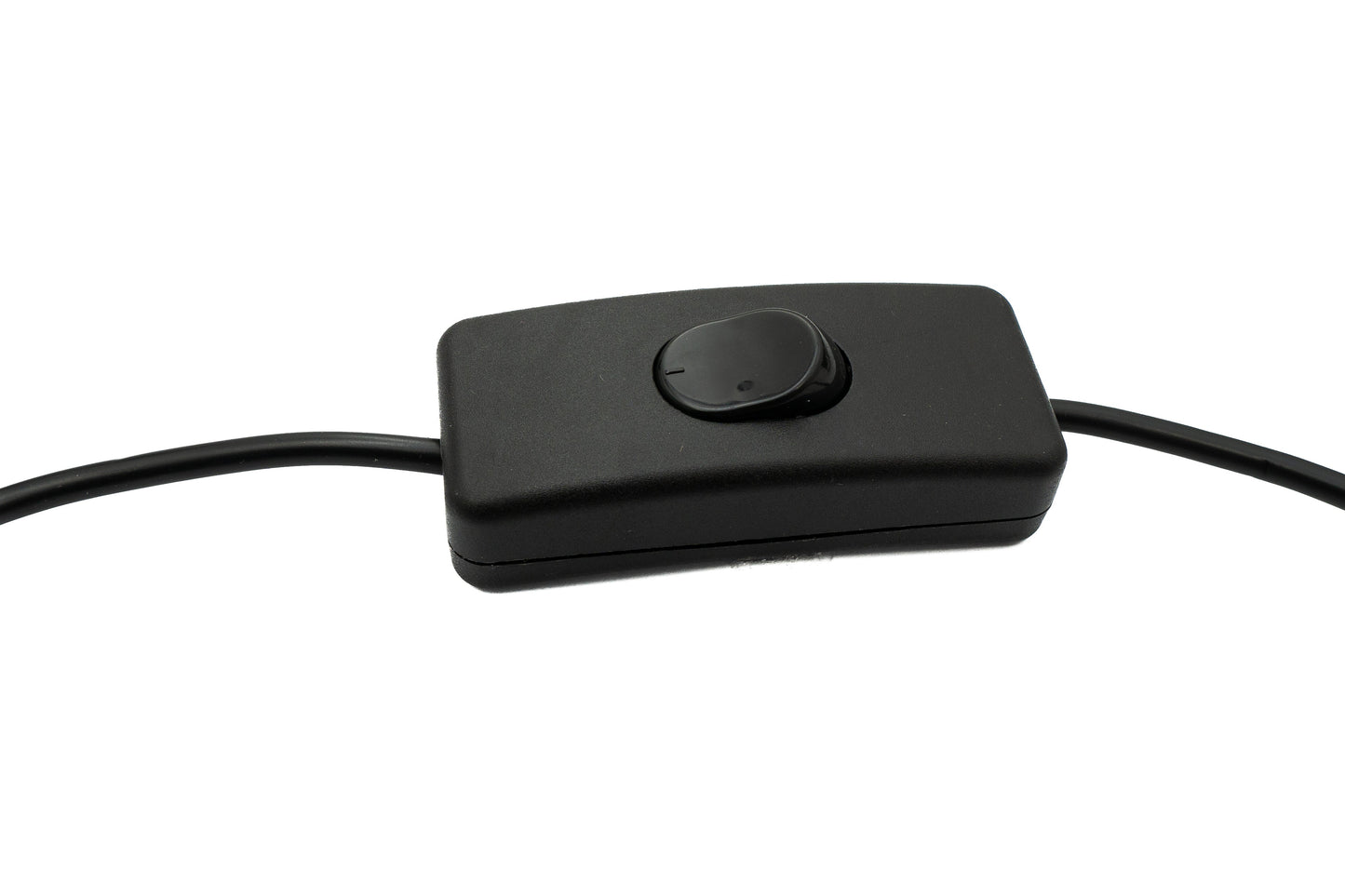SYSTEM-S USB 2.0 snúra 100 cm af gerðinni A karlkyns í kvenkyns rofi, rétthyrndur