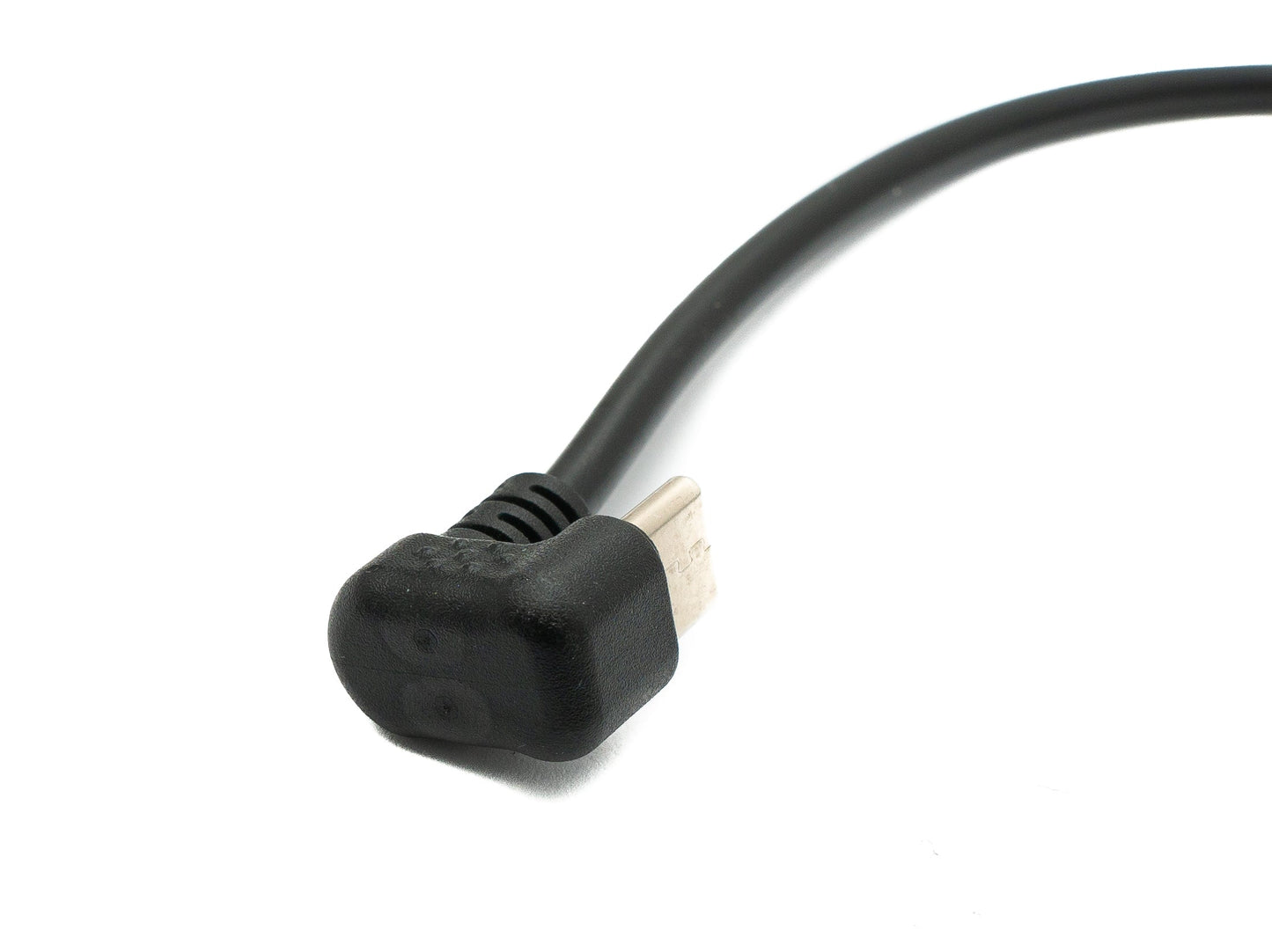 SYSTEM-S USB 3.1 snúra 30 cm tengi af gerð C í 5 pinna tengiklemma U-snúningur með 180° horni