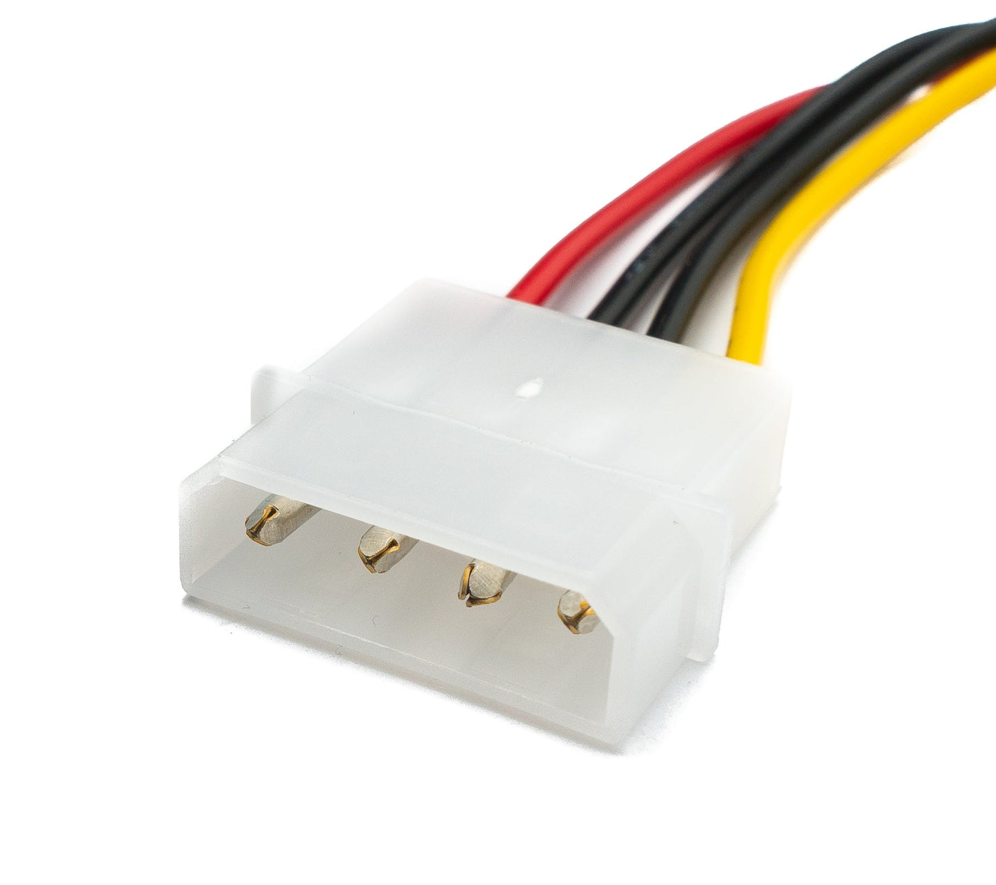 SYSTEM-S SATA Kabel 20 cm 15Pin Buchse zu IDE 4Pin Molex Buchse für Festplatte Laufwerke