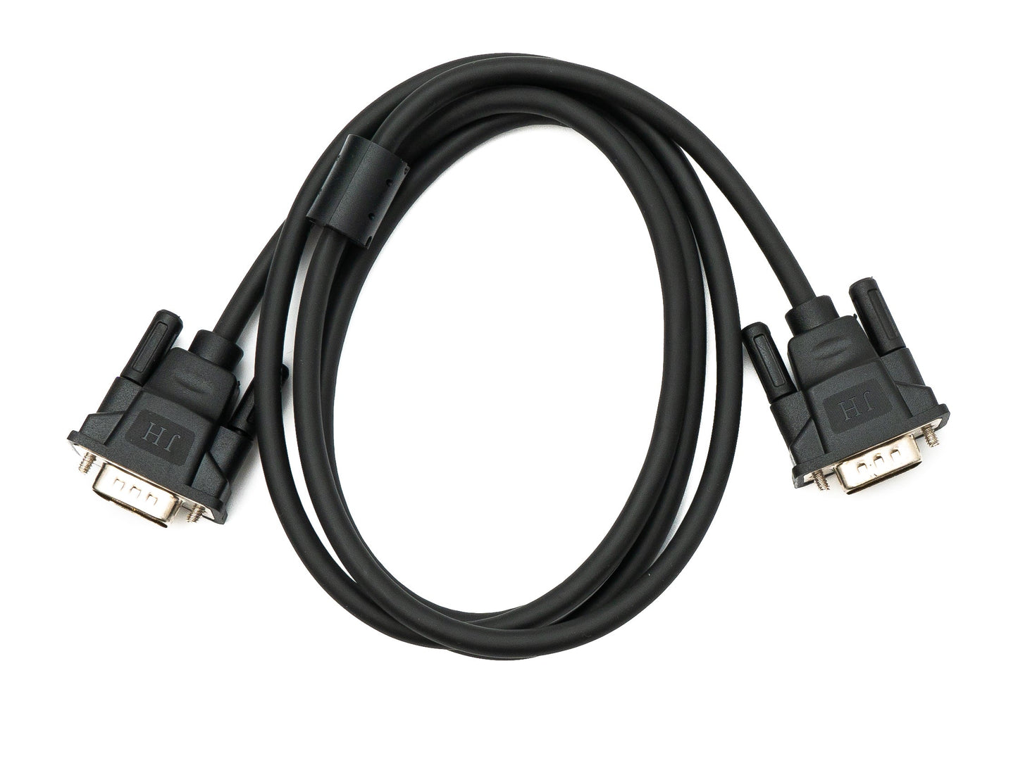 SYSTEM-S VGA Kabel 150 cm HD15 Stecker zu Stecker Panel Mount Schraube DSub 15pin