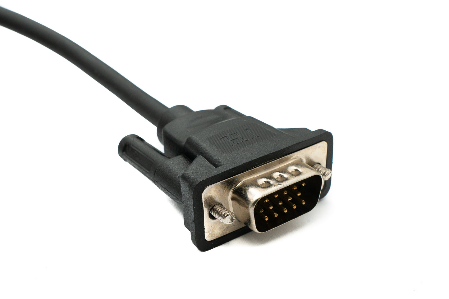 SYSTEM-S VGA Kabel 150 cm HD15 Stecker zu Stecker Panel Mount Schraube DSub 15pin