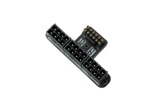 SYSTEM-S ATX3.0 Adapter PCI-E 5.0 12 Pin Female to 24 Pin Male Down Angled for RTX 5090Ti 4080