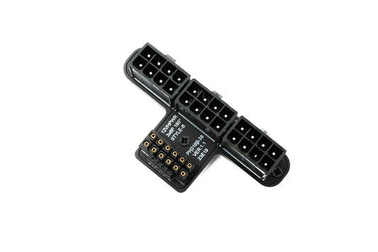 SYSTEM-S ATX3.0 Adapter PCI-E 5.0 12 Pin Female to 24 Pin Male Up Angled for RTX 5090Ti 4080