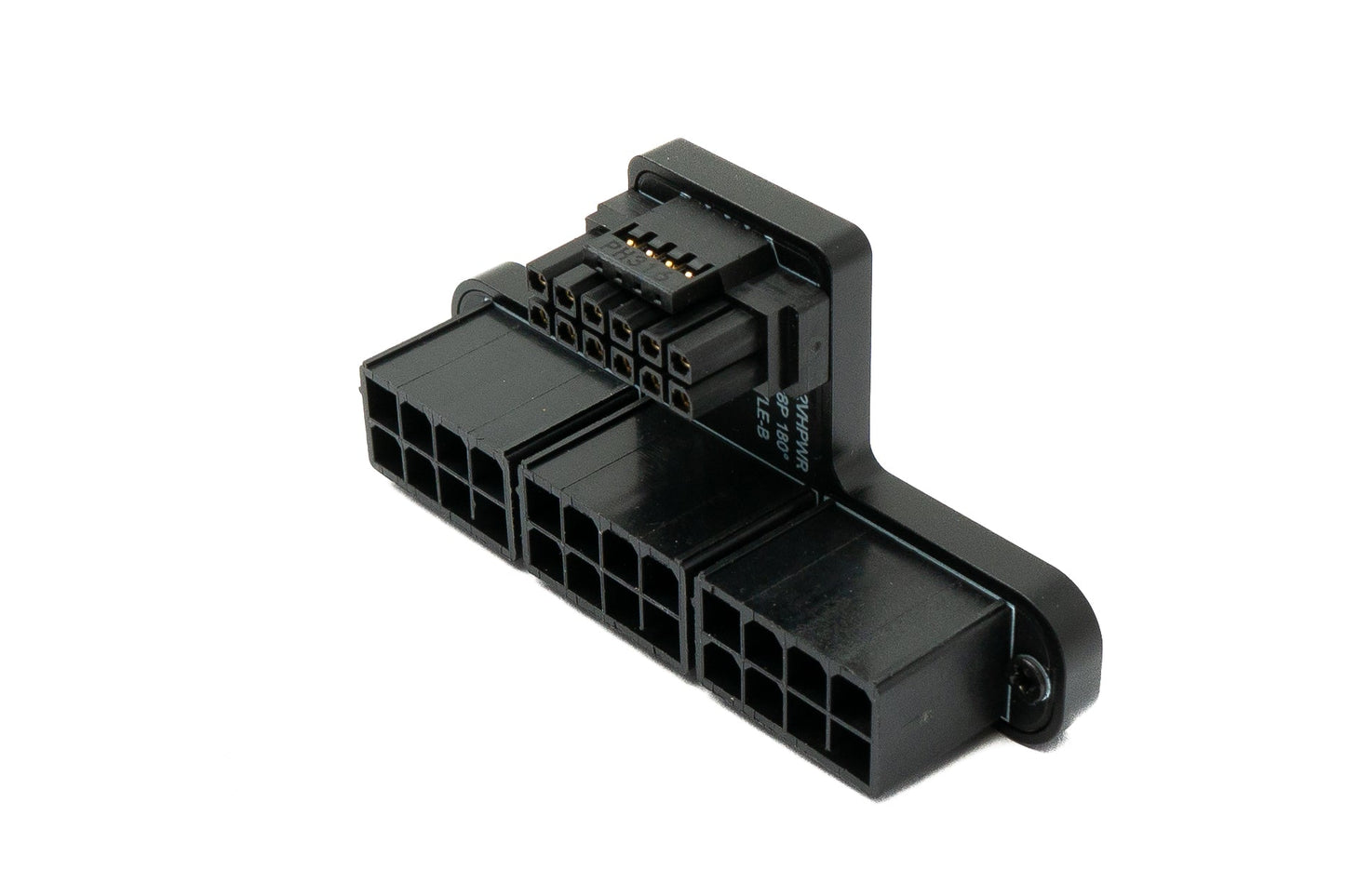 SYSTEM-S ATX3.0 Adapter PCI-E 5.0 12 Pin Female to 24 Pin Male Up Angled for RTX 5090Ti 4080