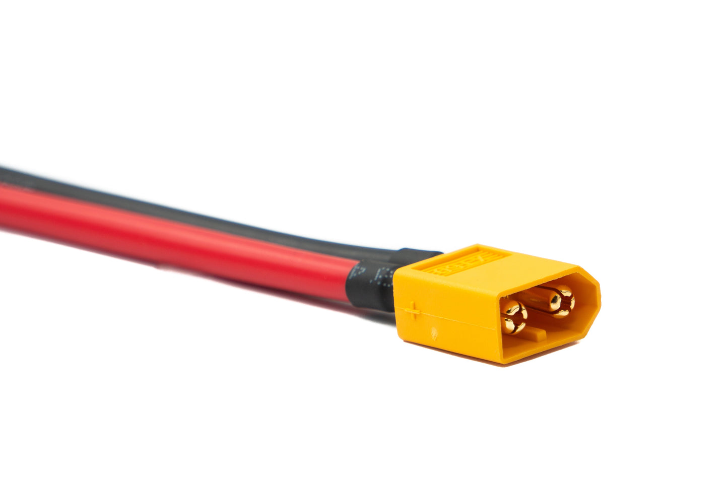 SYSTEM-S XT60 12AWG framlengingarsnúra, 50 cm, karlkyns í kvenkyns, fyrir sólarsellu, sólareiningu