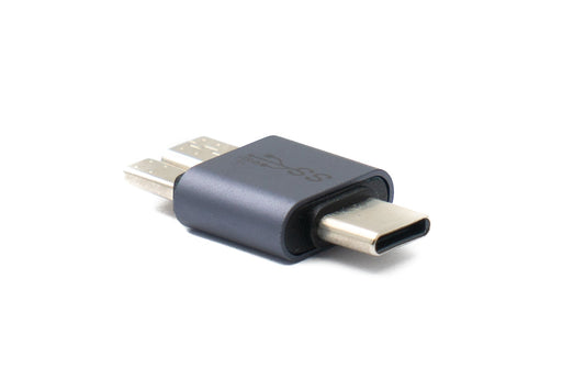 SYSTEM-S USB 3.1 millistykki af gerðinni C karlkyns í 3.0 Micro B karlkyns einátta snúra 5 Gbit/s 100W