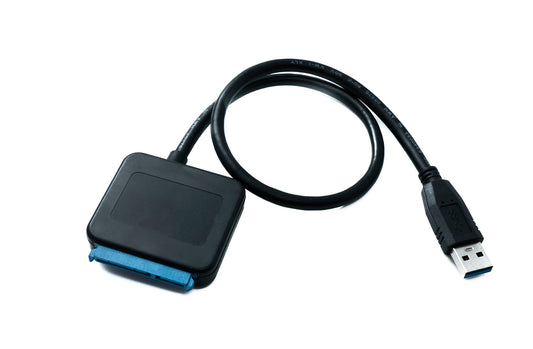SYSTEM-S SATA Kabel 40 cm 22 Pin Buchse zu USB 3.0 Typ A Stecker 2.5" Festplatte