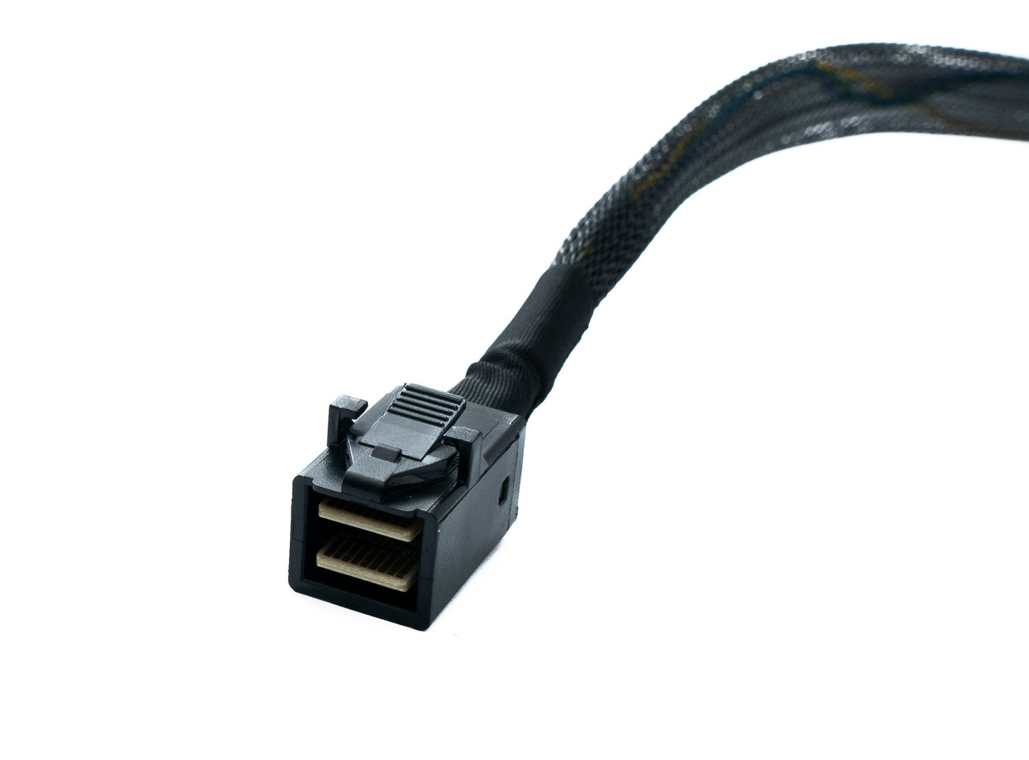 SYSTEM-S SFF-8643 snúra 100 cm Mini SAS HD í U.2 SFF-8639 NVMe fyrir SSD harða disk móðurborð