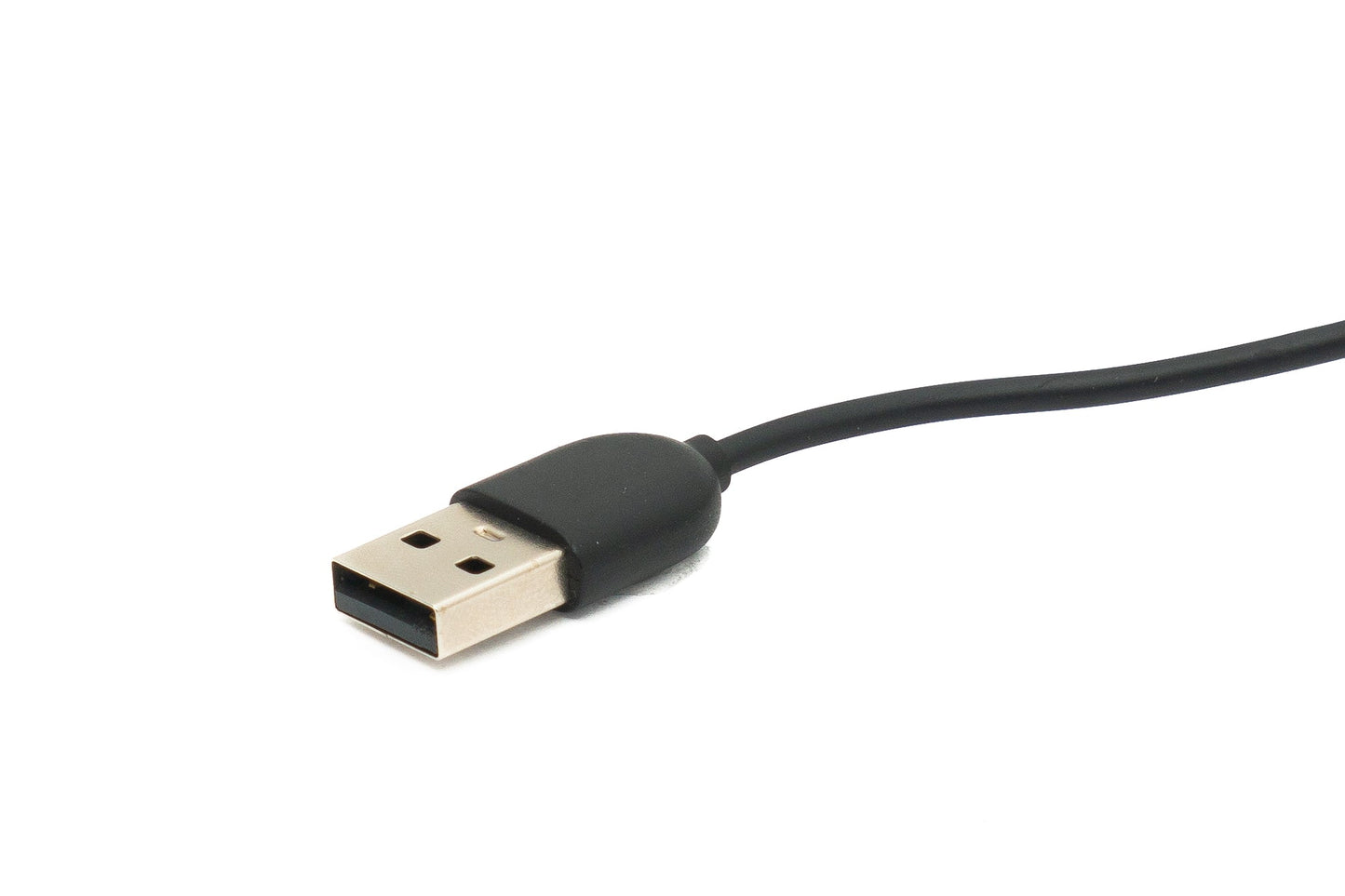 SYSTEM-S USB 2.0 snúra 100 cm hleðslustöð fyrir QYC GTC GTS snjallúr í svörtu