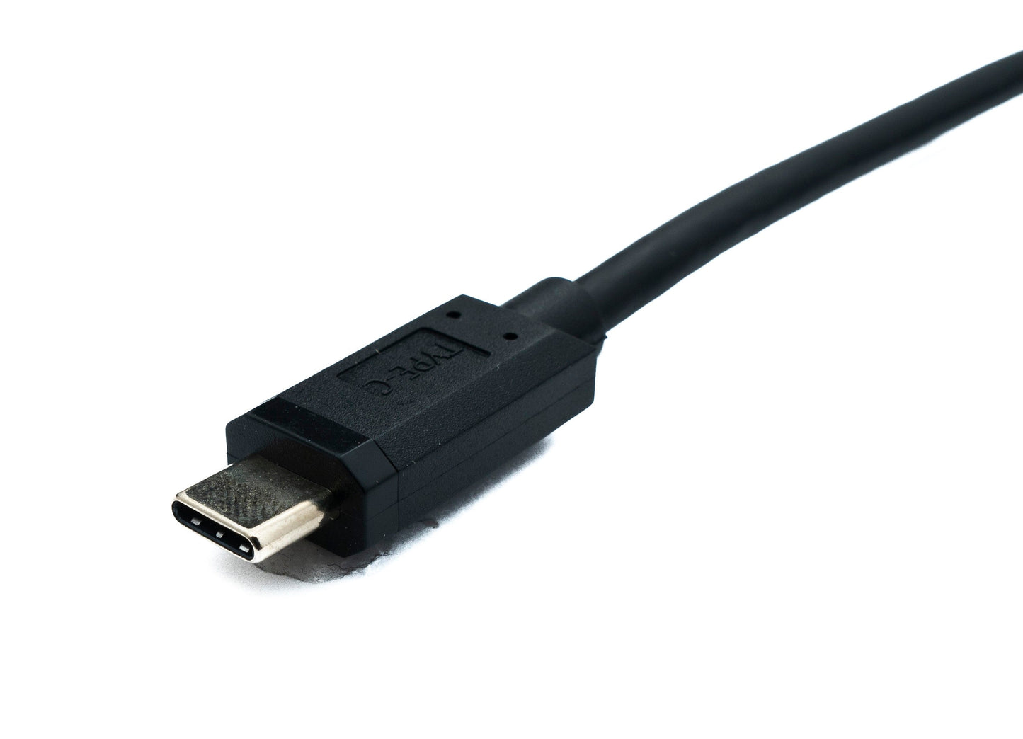 SYSTEM-S USB 3.1 Gen 2 snúra 200 cm Tegund C karlkyns í karlkyns tvöfaldur skrúfusnúningur hallaður upp og niður 10 Gbit/s