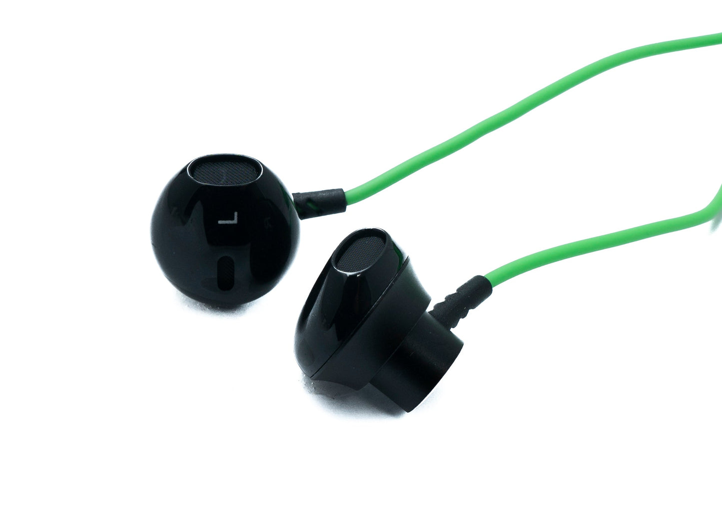SYSTEM-S Stereó In-Ear heyrnartól með USB 3.1 Type C tengi, 120 cm með hljóðstyrksstillingu, grænt