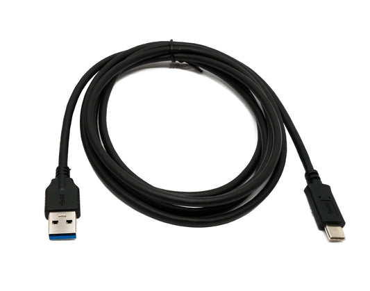 SYSTEM-S USB 3.1 snúra 2 m Type C karlkyns í 3.0 A karlkyns 5 Gbit/s 100W í svörtu