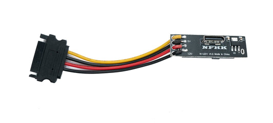 SYSTEM-S OCuLink millistykki SFF-8611 SFF-8612 kvenkyns í SFF-8639 karlkyns fyrir U.2/U.3 NVMe SSD