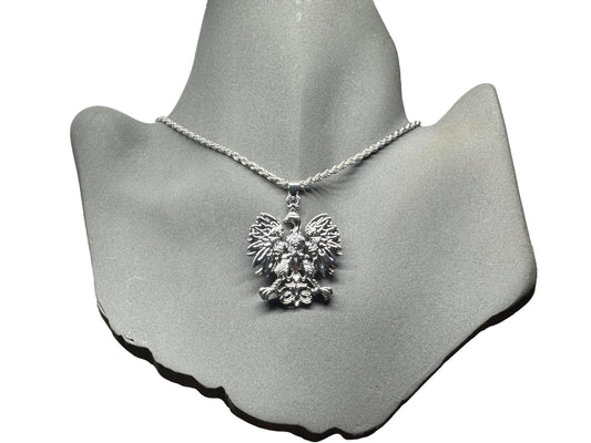 Polen Adler Halskette - 18K vergoldet & Legierung