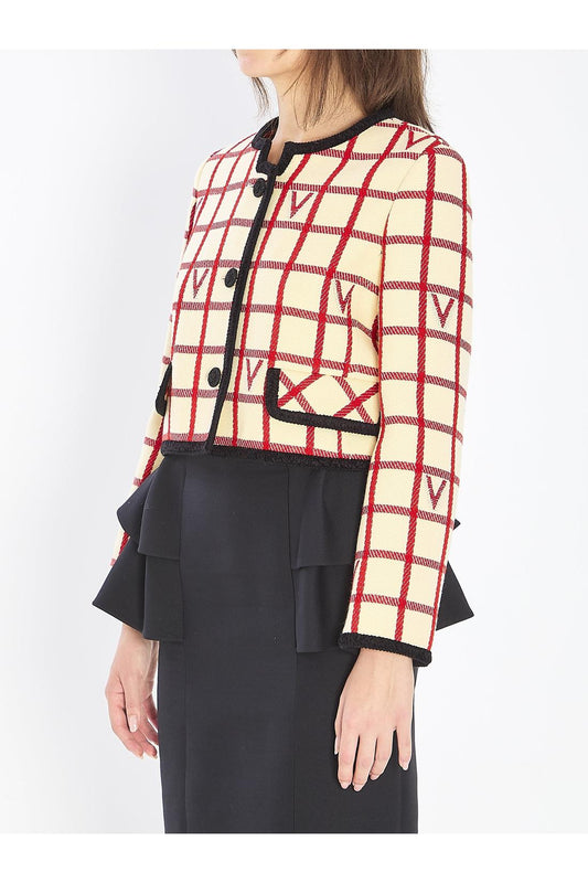 VLogo Check jacket