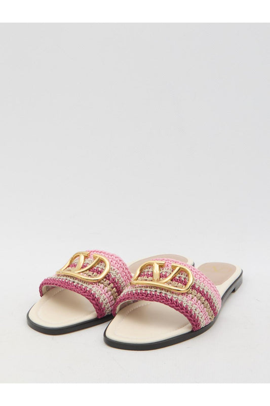 VLogo Signature slide sandals