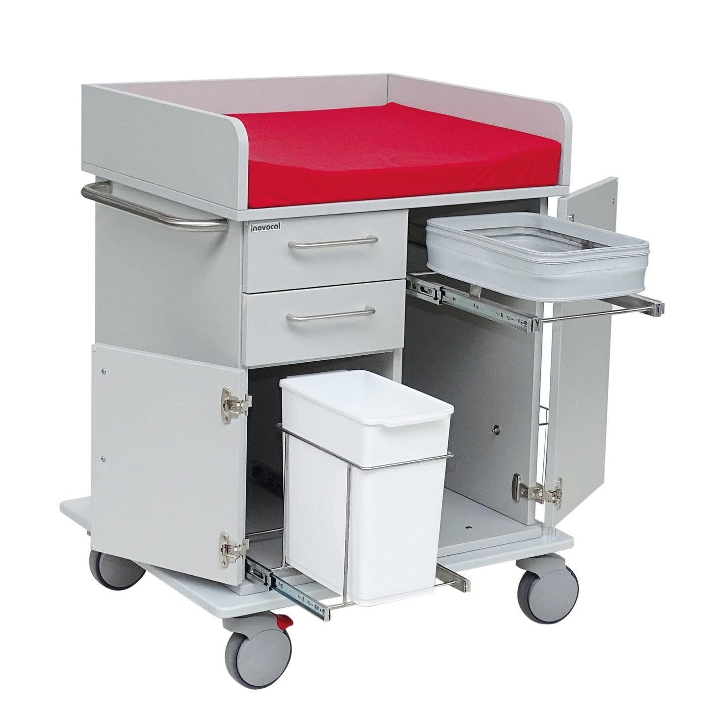 Novocal Wickelwagen Fahrgestell bestehend aus einer durchgehenden Vollkunststoffplatte. Diese di | Packung (1 Stück)