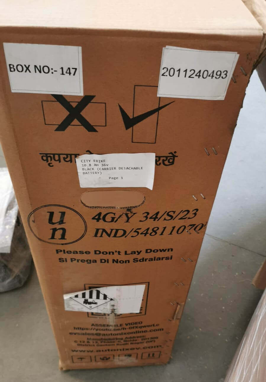 Urban e-bike for women “ZF10”, 26″ – B-stock offer