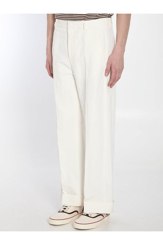 White trousers