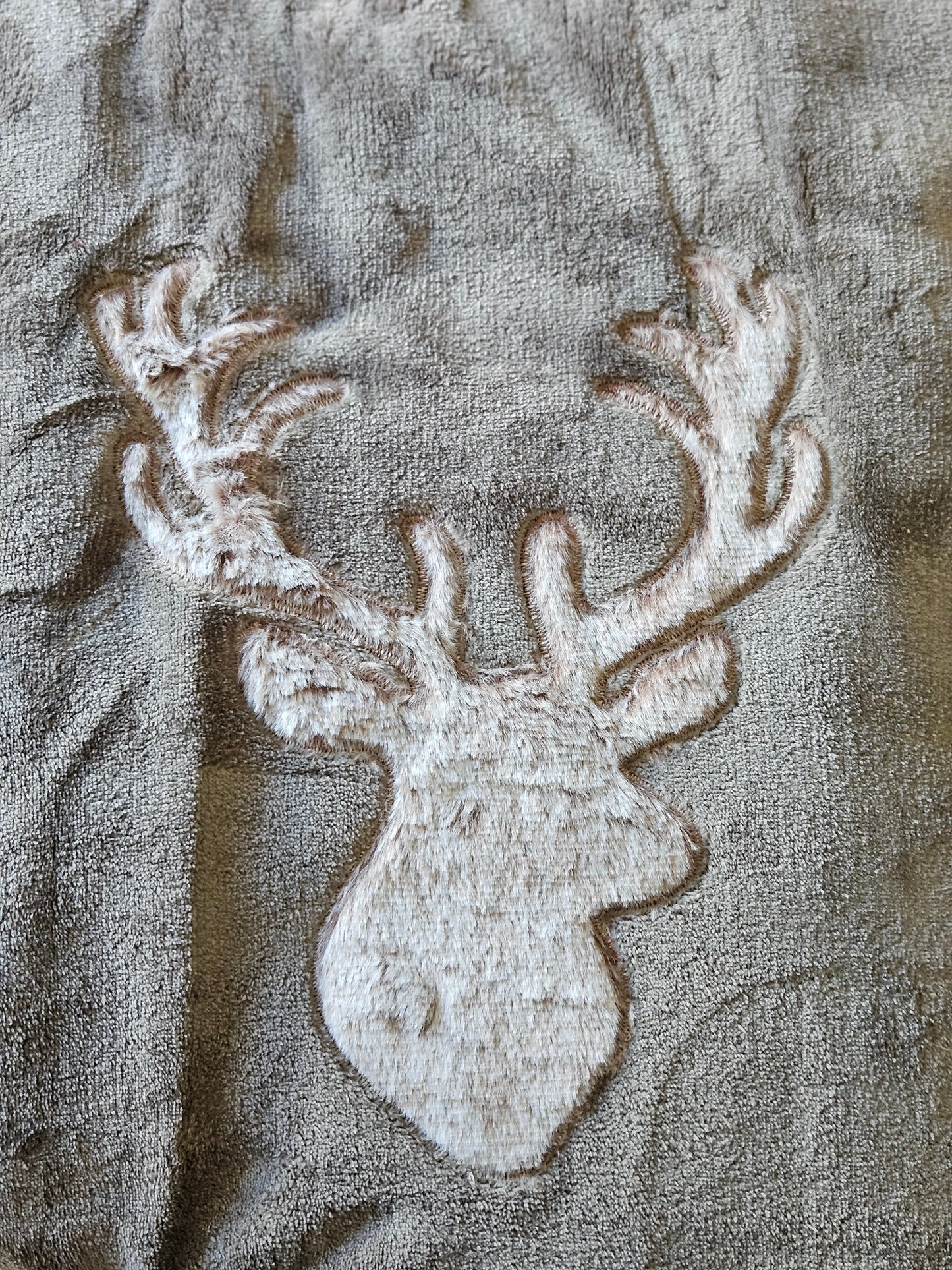 Decke Kuscheldecke Tagesdecke Wohndecke Hirsch Winter 150x200 kuschelig weich