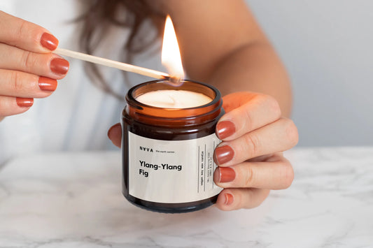 Ylang-Ylang + Fíkju, Lífrænt Sojakerti