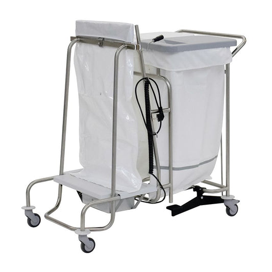 Novocal Stationswagen Rahmen: Edelstahl Sämtliche Rohrverbindungen sind rundum verschweißt Ho | Packung (1 Stück)