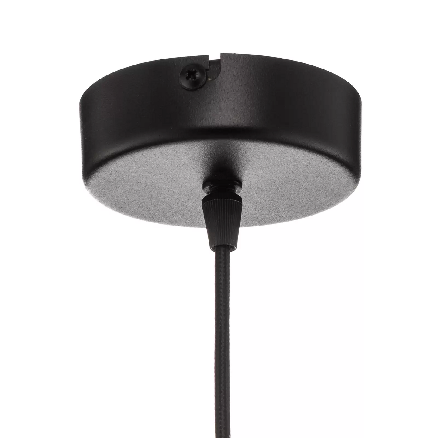 B-grade Euluna Larus pendant lamp, ceiling lamp made of black steel, single-bulb