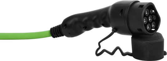 Hleðslusnúra frá Blaupunkt E Mobility, 2 m, fyrir rafbíl, gerð 1, 16 A, einfasa.