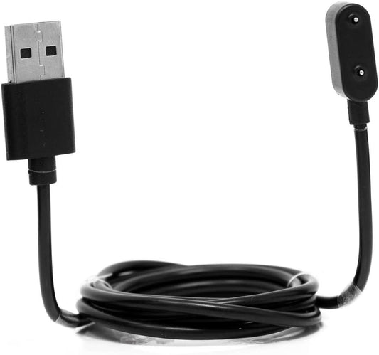 SYSTEM-S USB 2.0 snúra 100 cm hleðslusnúra fyrir Huawei Band 7 6 Pro Watch Fit Mini snjallúr