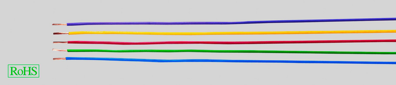 B-flokks Helukabel 29396 H05 VK 1 x 1 mm² 100 m einkjarna kapall, leiðari