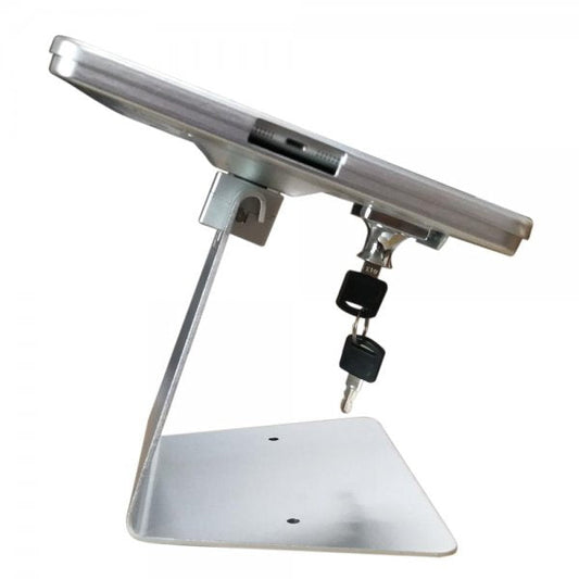 SYSTEM-S Tischhalterung 180° Ständer abschließbar für Microsoft Surface Pro 8 13.0" Grau