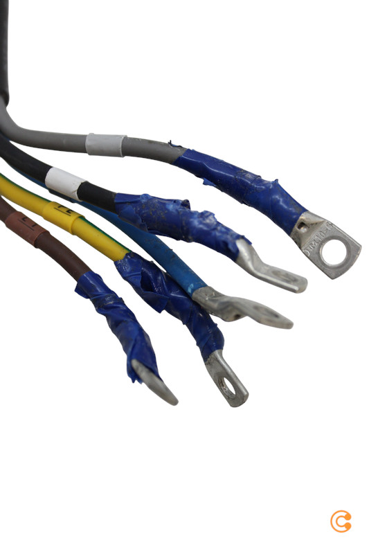 Hleðslustöð fyrir rafbíla af gerð B, hleðslusúla af gerð 2, 22 kW. Sjá texta/mynd.