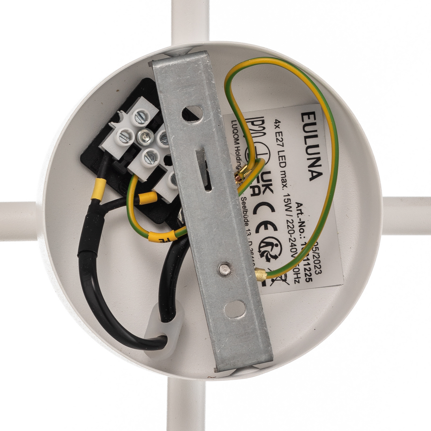 B-grade Euluna Lodge ceiling light, multicolour ceiling lamp, light, spotlight