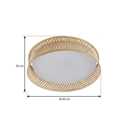 B-grade Lindby Eilif LED ceiling light, ceiling lamp, light fixture, ceiling light