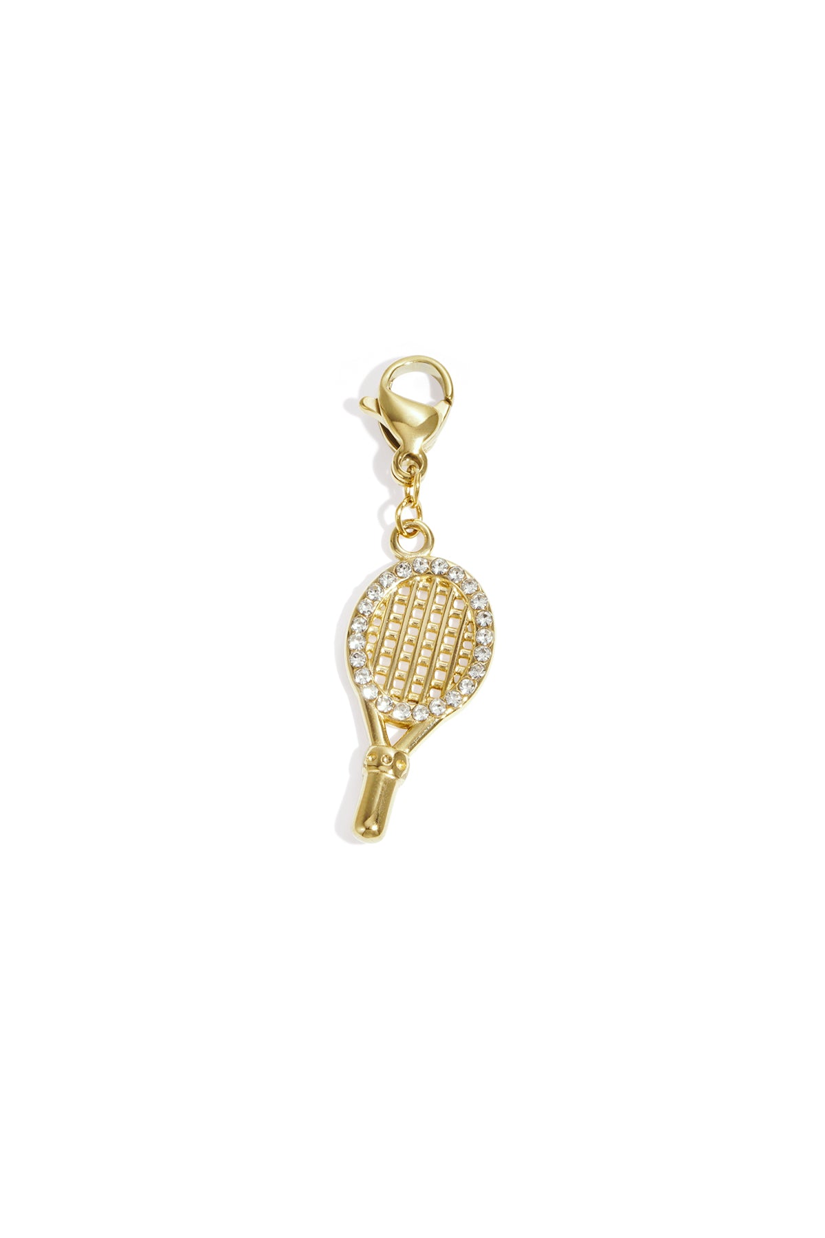 Schmuckanhänger aus Edelstahl, Tennisschläger-Motiv, Sport, Alltag, Schlichte Serie, Damenschmuck