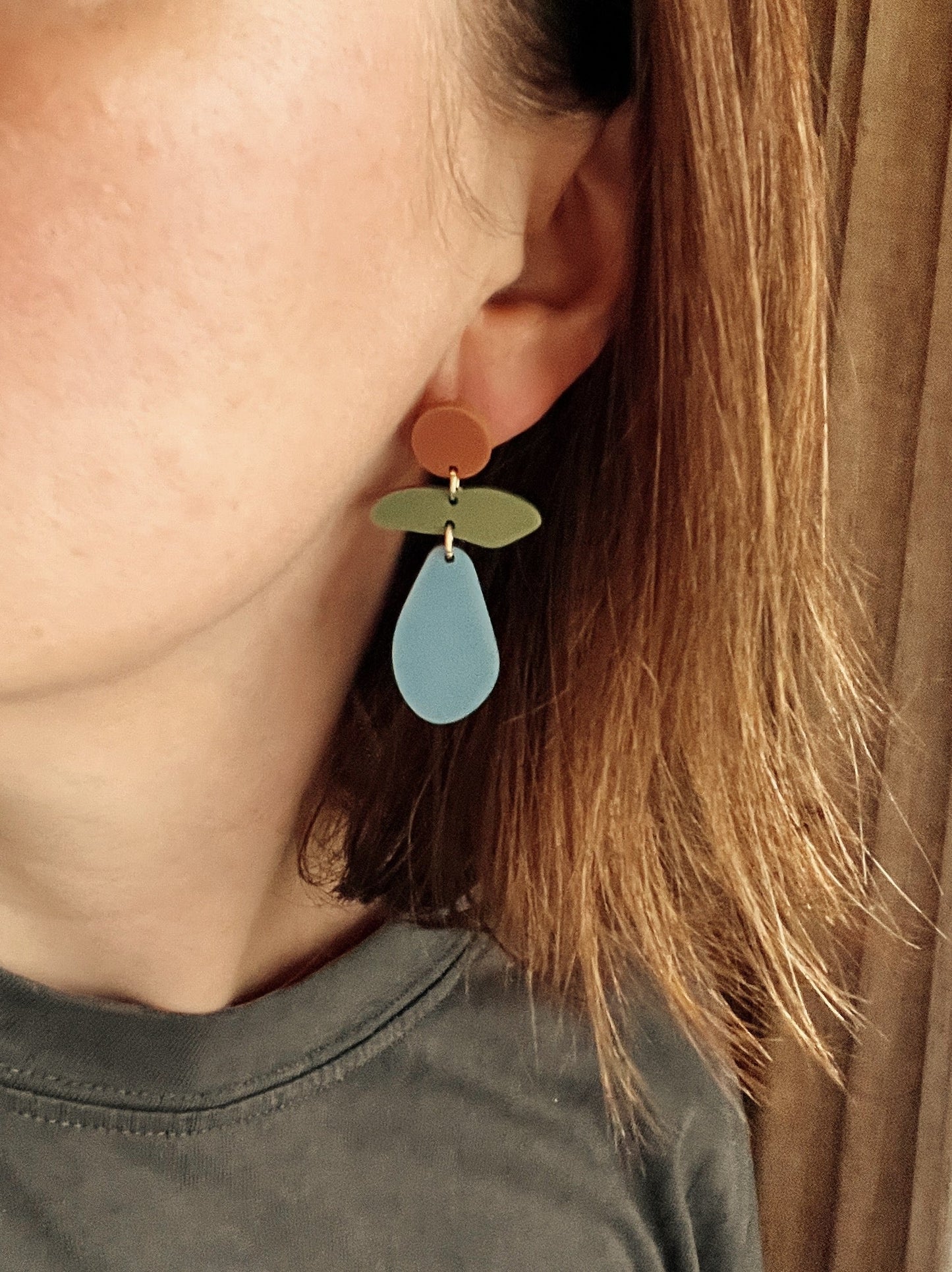 Aquarium Statement Ohrringe